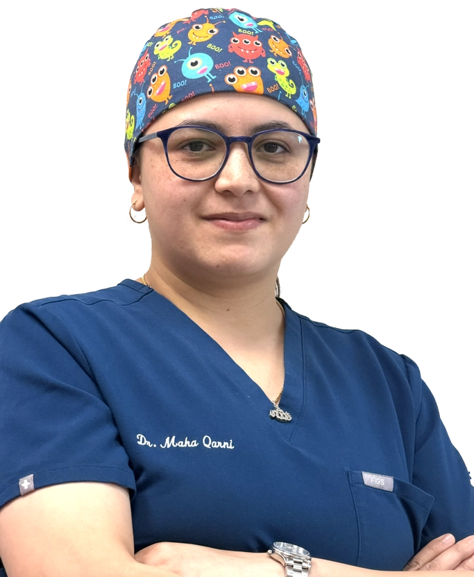 Portrait of Dr. Maha, General Dentist at MapleLeaf Smile Dentistry