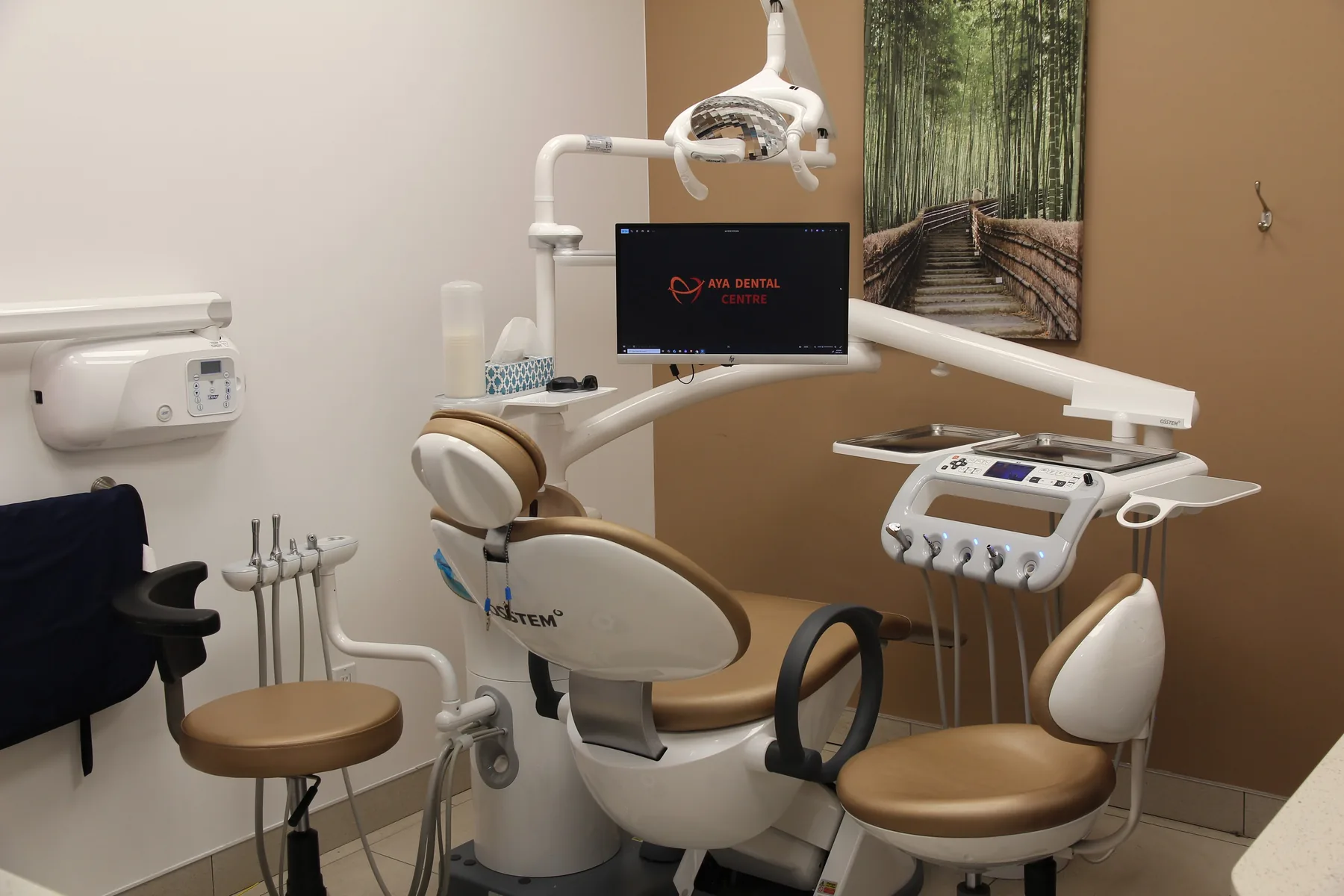 Treatment room at the Greenhill clinic